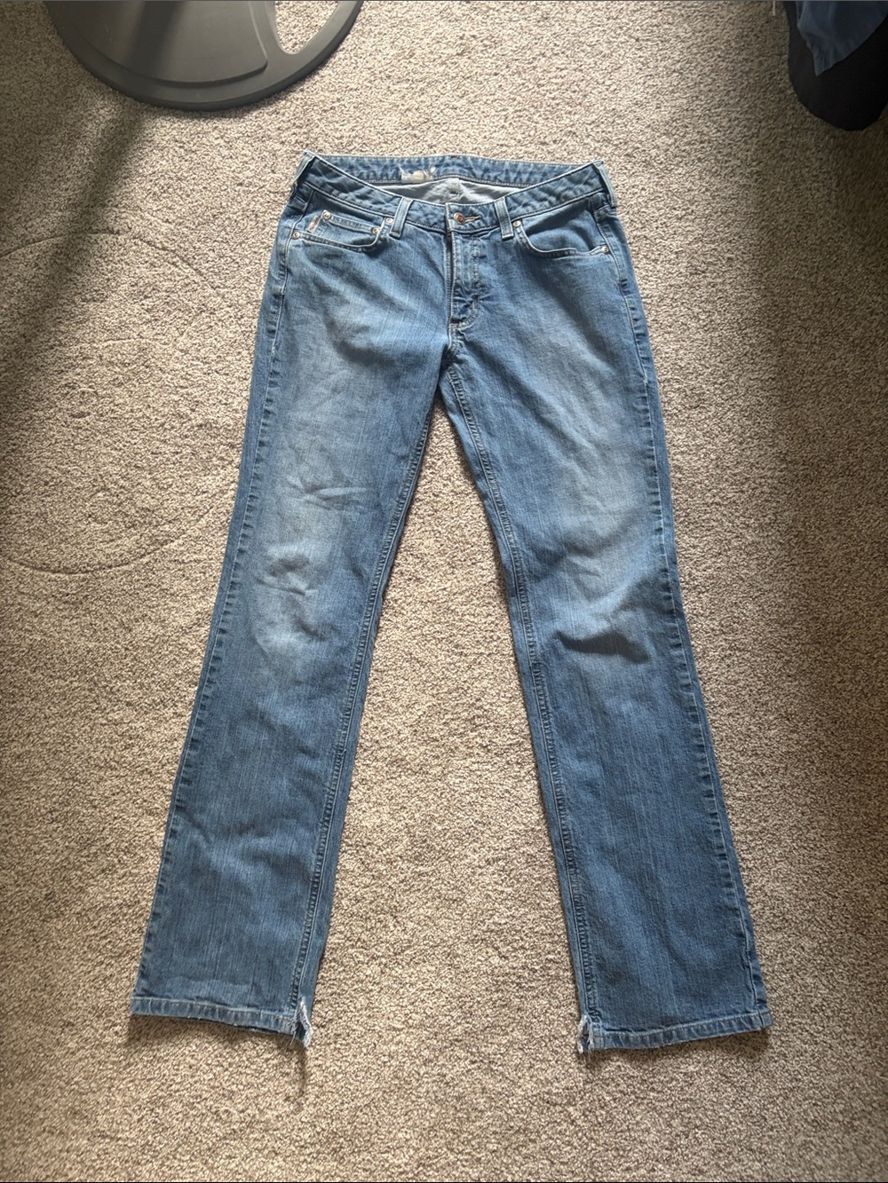 Carhartt Women’s Light Blue Straight Jeans